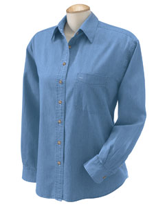 Harriton Womens Denim Shirt