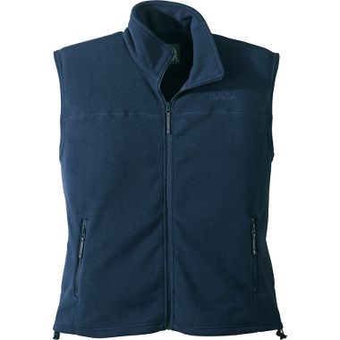 Womens Standup collar fleece contrast Vest