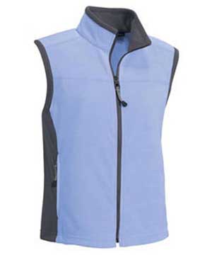 Men Fleece Contrast Vest